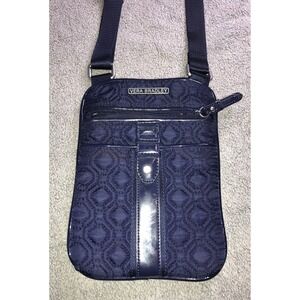 Vera Bradley Navy Blue Quilted Crossbody Hipster Purse Bag